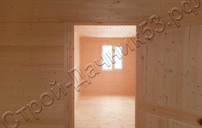 3 Каркасно-щитовой дом Д-38, 6х8м, 48 М², Тверская область, Бологовский район, СНТ «Новая жизнь 2» (11)